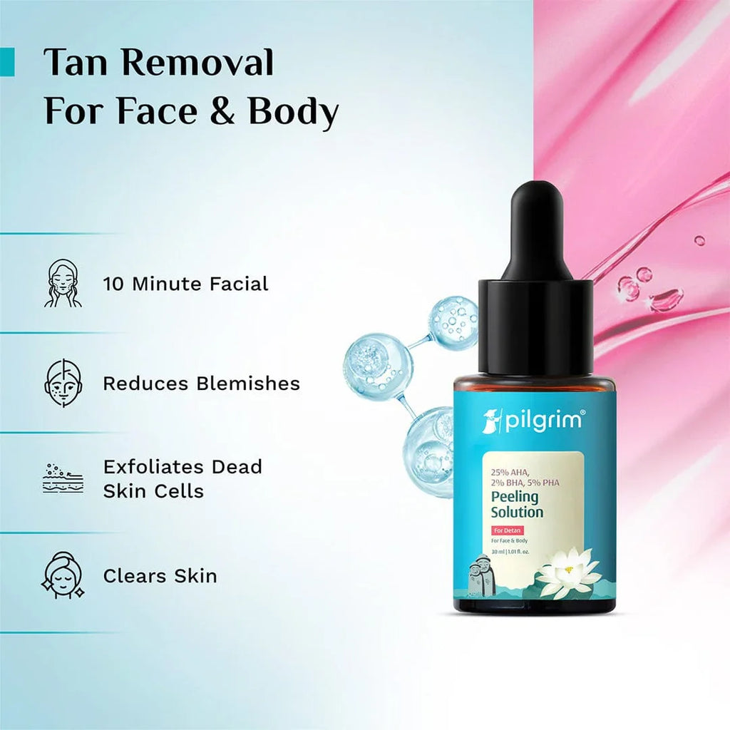 25% AHA, 2% BHA, 5% PHA Peeling Solution-For Glowing Skin