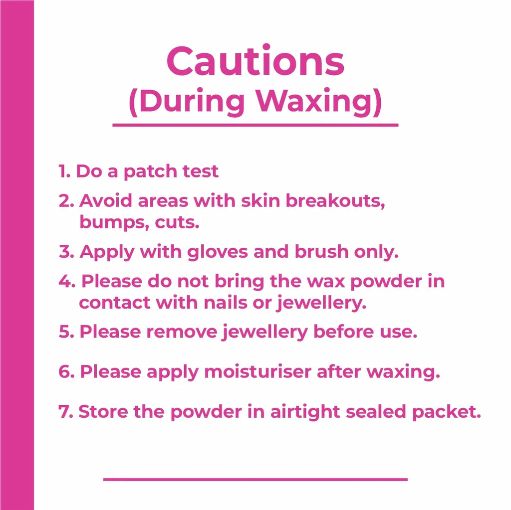 Meeow Hair Removal Wax Powder Mask