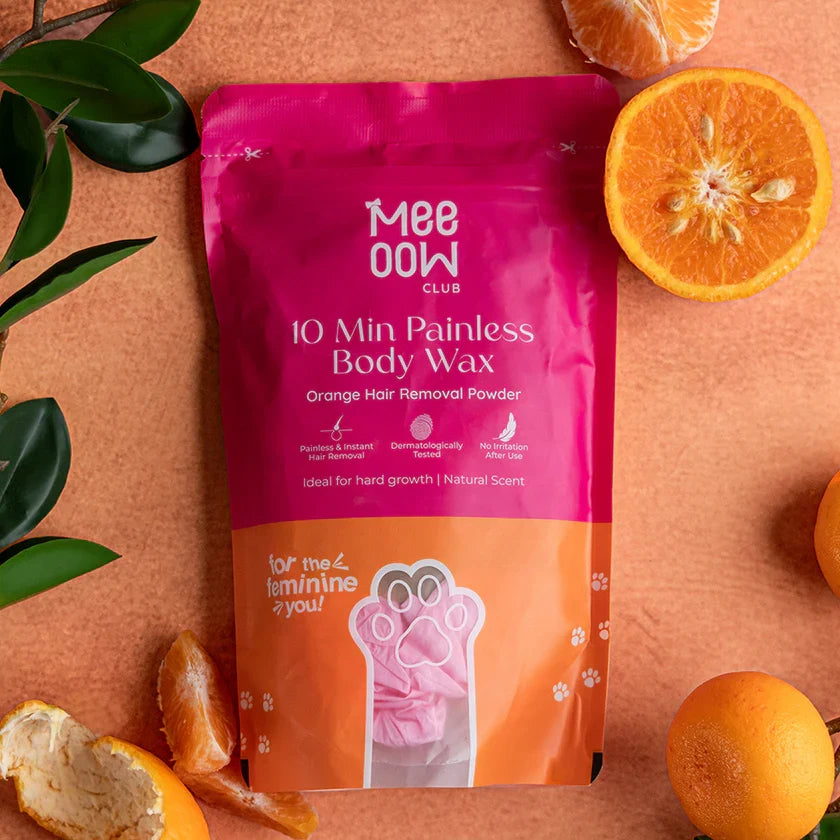 Meeow Hair Removal Wax Powder Mask