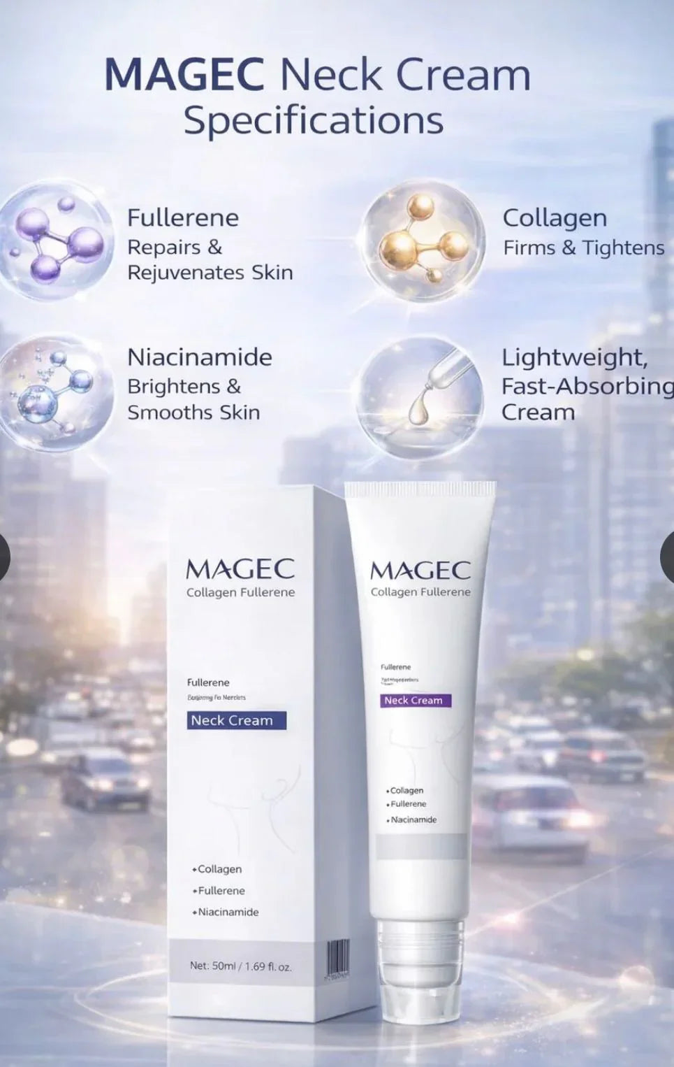 Magec Neck&Anti Wrinkles Cream