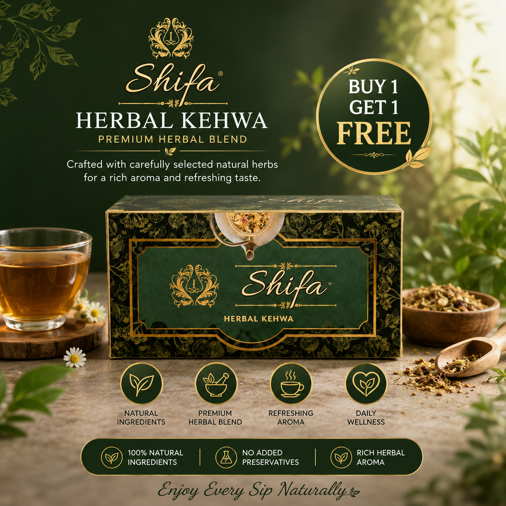 Shifa Herbal Kehwa Buy 1 Get 1 Free