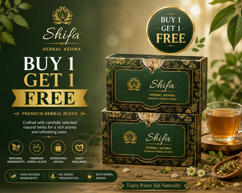 Shifa Herbal Kehwa Buy 1 Get 1 Free