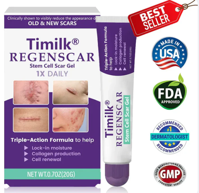 ReGenScar Stem Cell Repair Gel (Visible Scar Improvement in 7 Days) (Buy 1 Get 1 Free)