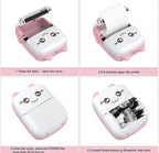 Portable Mini Bluetooth WiFi Printer