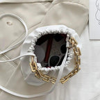Leather Cloud Shoulder Bag