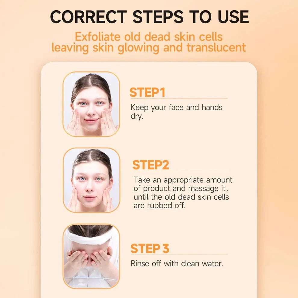 Orange Glow Exfoliating Gel- Buy 1 Get 1 Free