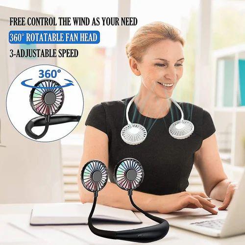 Rechargeable Neck Fan