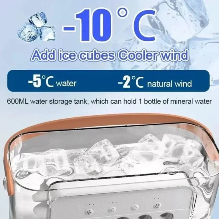 Portable Air Cooler With RGB Lights