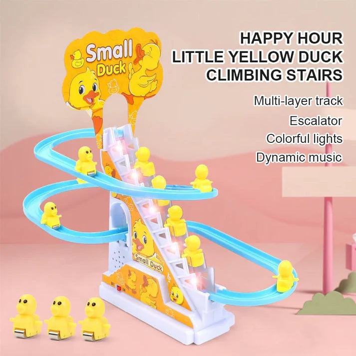 Duck Slide Toy Set With Lights And Music